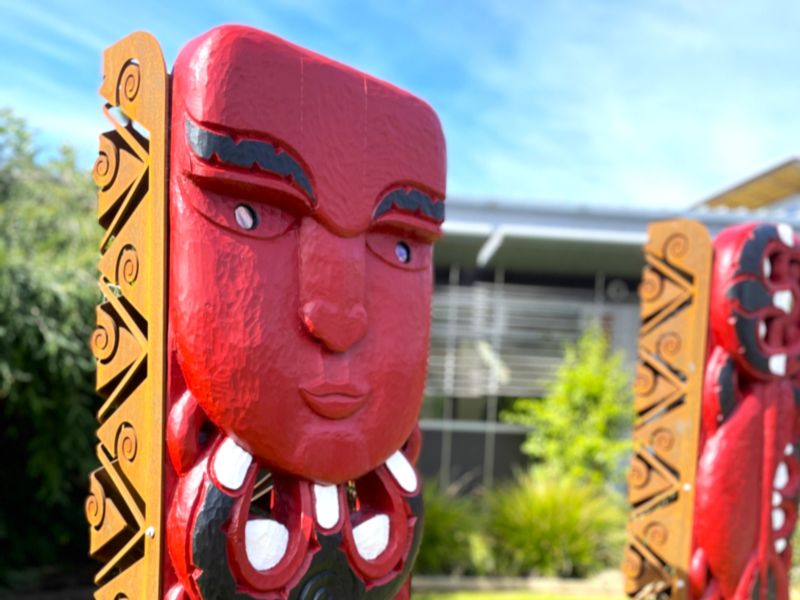 Balmacewen Intermediate Pou Whenua 1