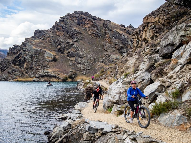 Lake Dunstan cycling-walking-opening