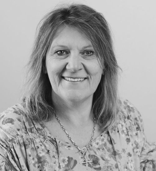 Carole Adair Grey scale headshot