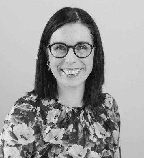 Grey scale headshot