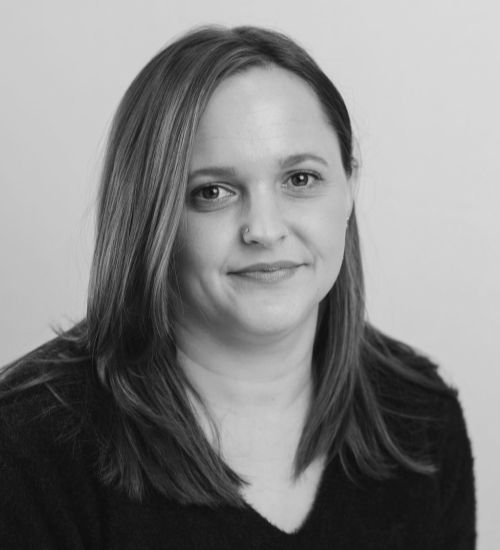 Grey scale headshot